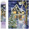 Diamond Dotz Kits - Christmas Night, Full Drill, Round Dotz, Diamond Painting Kits, Diamond Art Kits for Adults, Gem Art, Diamond Art, Diamond Dotz Kits, 13.8"x9.8"